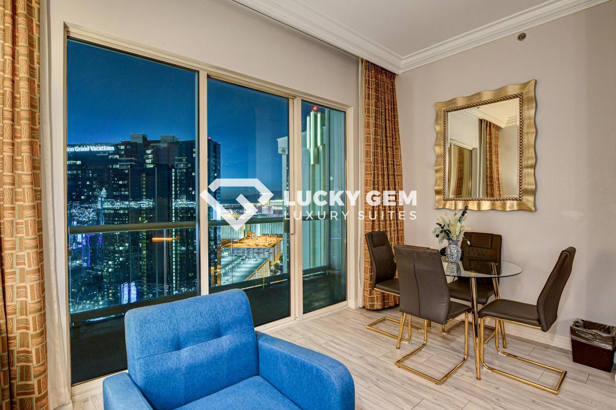 Lucky Gem Penthouse & Luxury Suites At Signature Resort, Balcony Strip View 3505 Las Vegas Kültér fotó