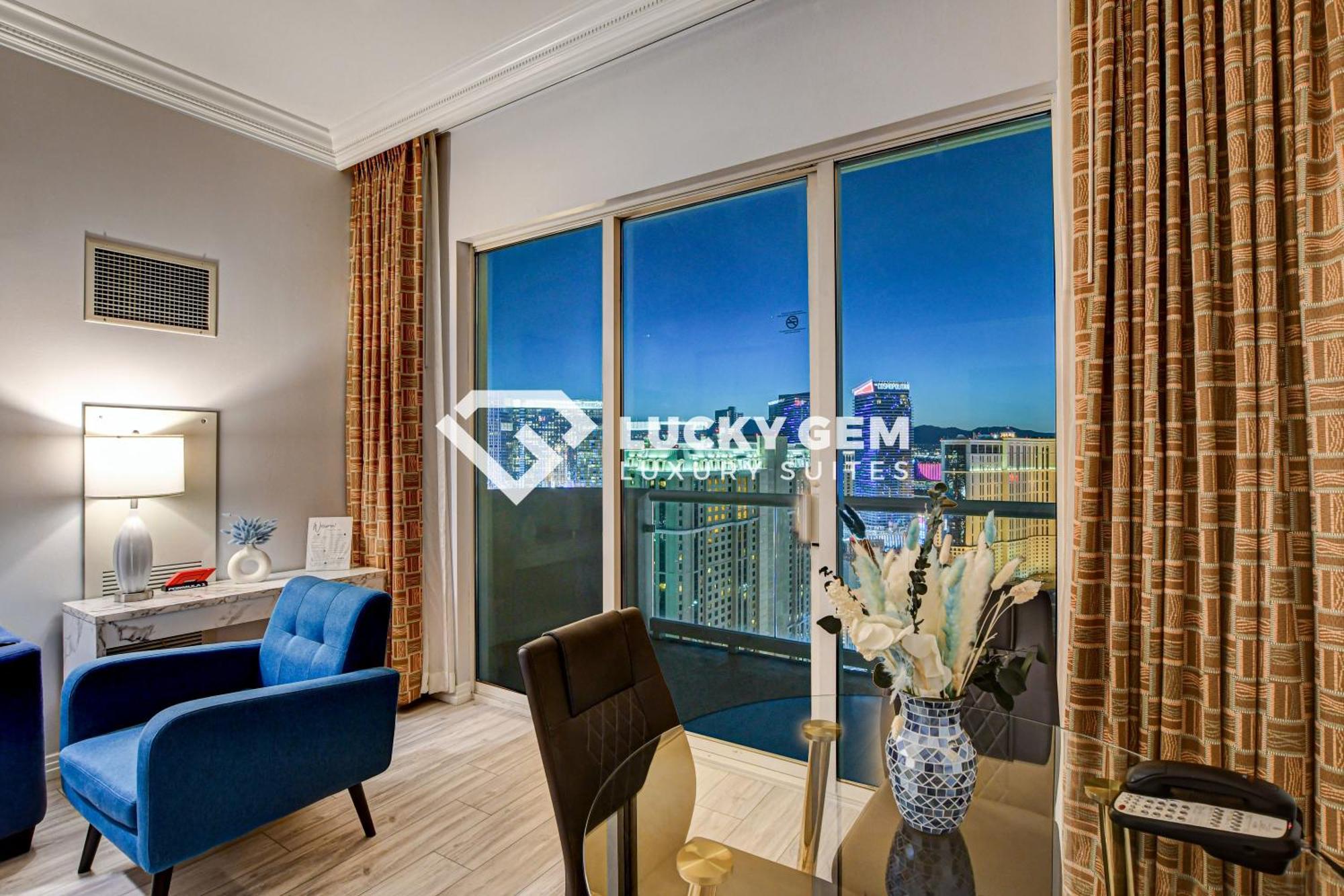 Lucky Gem Penthouse & Luxury Suites At Signature Resort, Balcony Strip View 3505 Las Vegas Kültér fotó