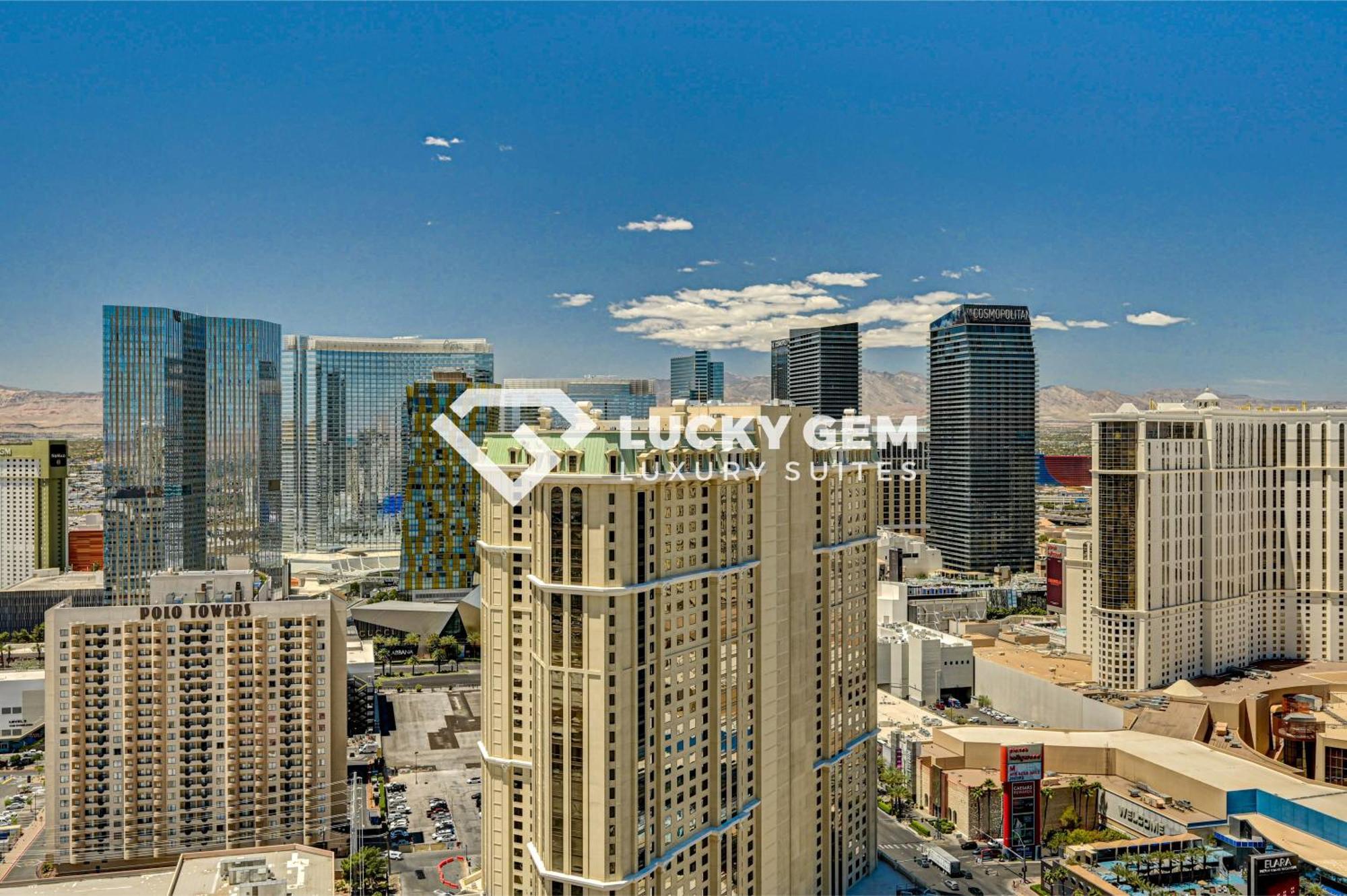 Lucky Gem Penthouse & Luxury Suites At Signature Resort, Balcony Strip View 3505 Las Vegas Kültér fotó