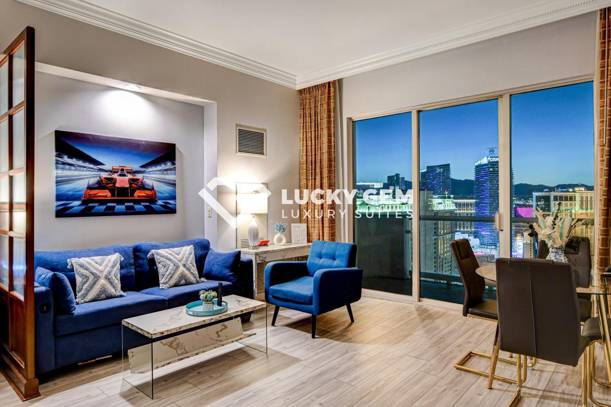 Lucky Gem Penthouse & Luxury Suites At Signature Resort, Balcony Strip View 3505 Las Vegas Kültér fotó