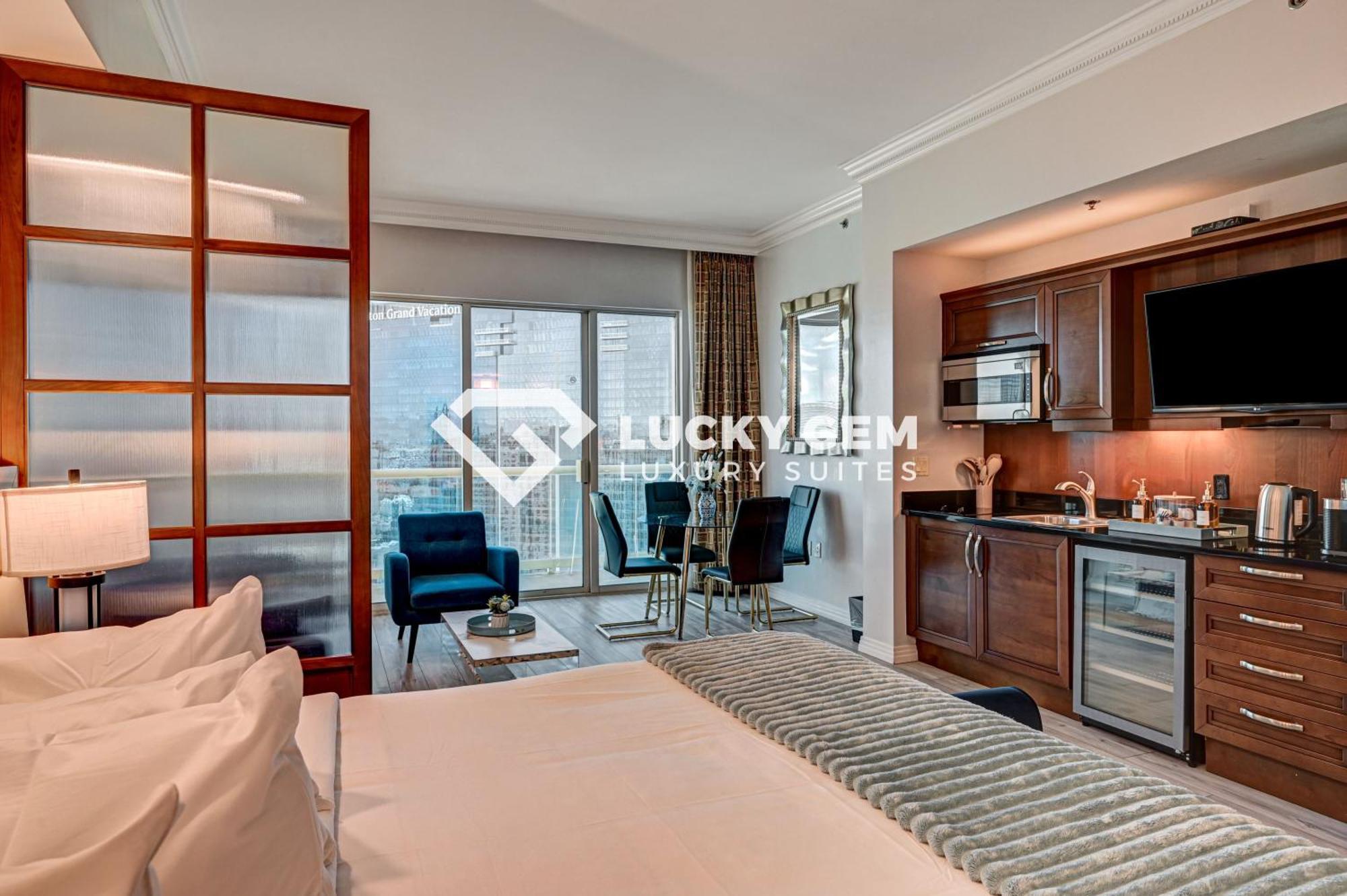 Lucky Gem Penthouse & Luxury Suites At Signature Resort, Balcony Strip View 3505 Las Vegas Kültér fotó