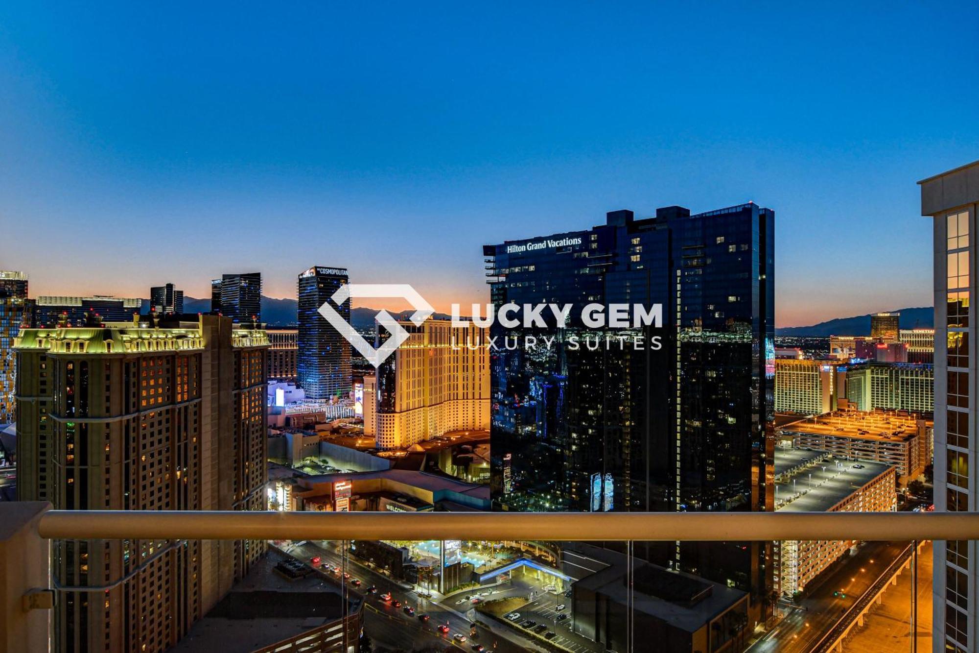 Lucky Gem Penthouse & Luxury Suites At Signature Resort, Balcony Strip View 3505 Las Vegas Kültér fotó